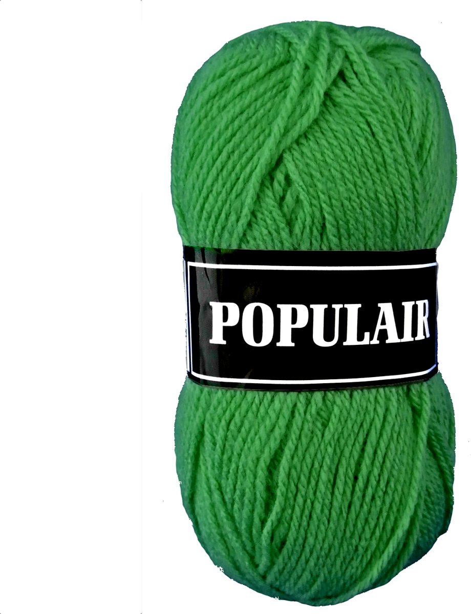 Populair, helder groen, 10 bollen