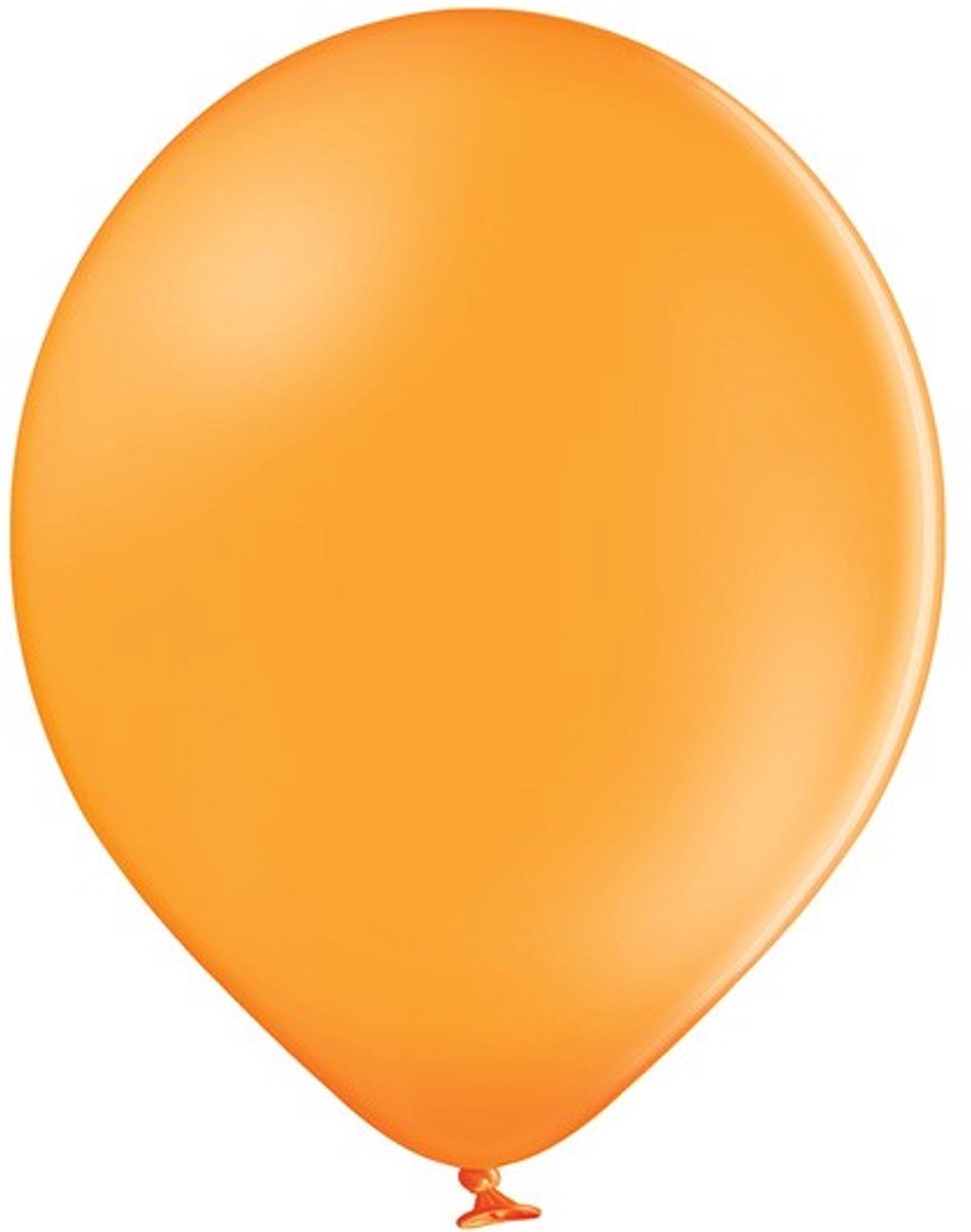 Standaard Ballonnen (30cm) - 007 Oranje - 100 stuks