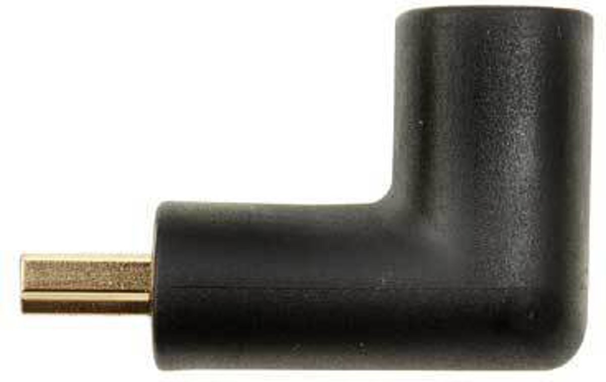 Adapter HDMI M/F leftangle 270degrees