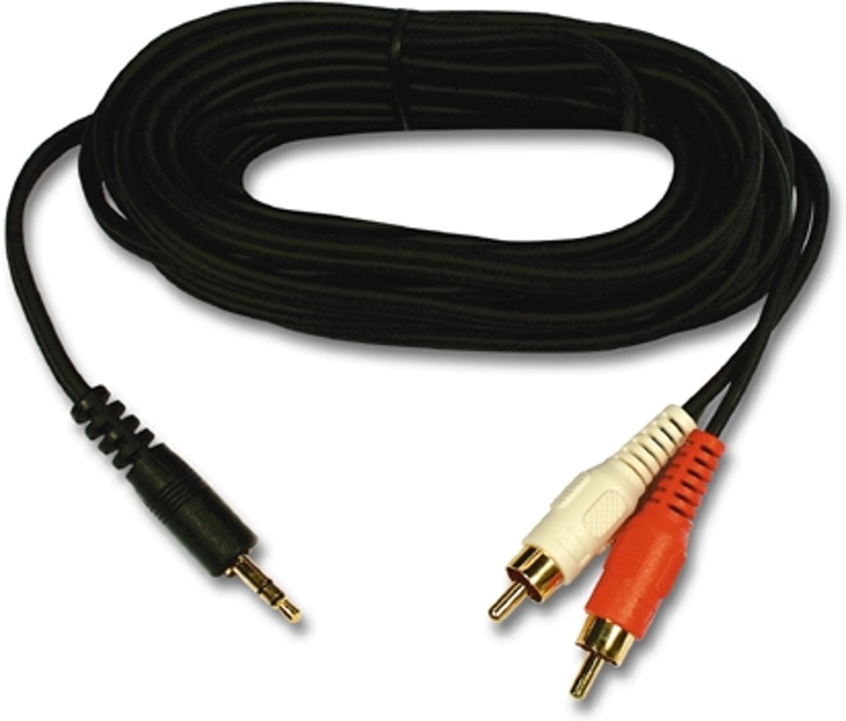 Belkin 3.5mm Jack to 2 Phono Speaker Cables, 10m audio kabel Zwart