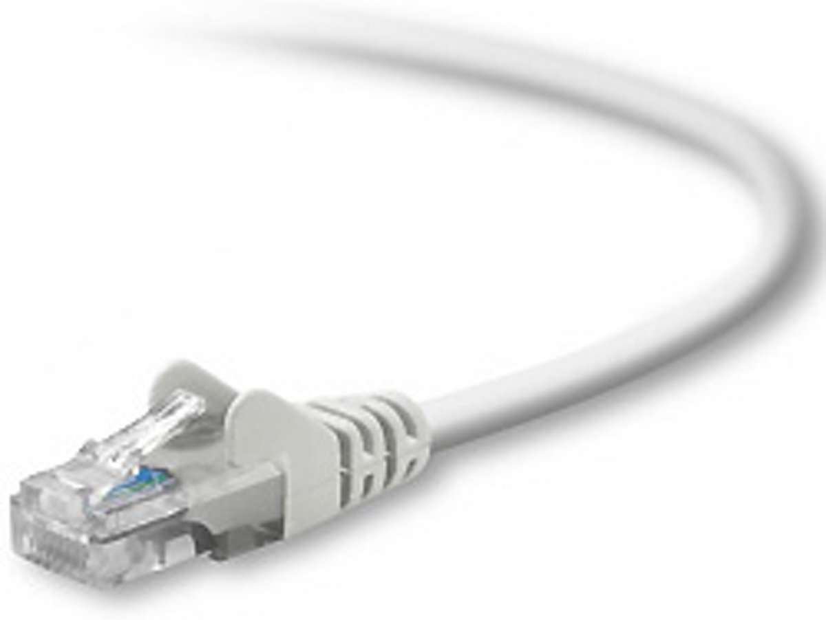 Belkin A3L791CP01MWHHS - Cat 5 UTP-kabel - RJ45 - 1 m - Wit