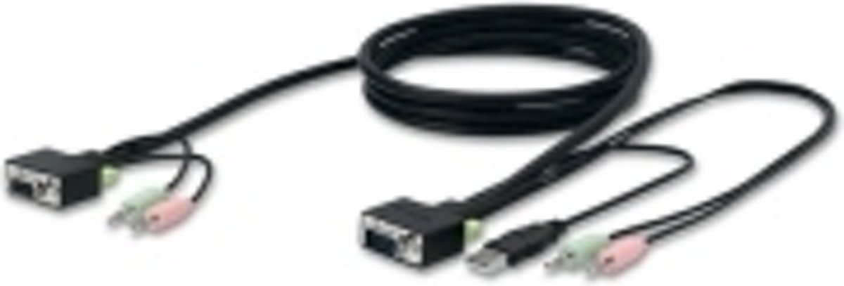 Belkin New SoHo USB met Audio 3m