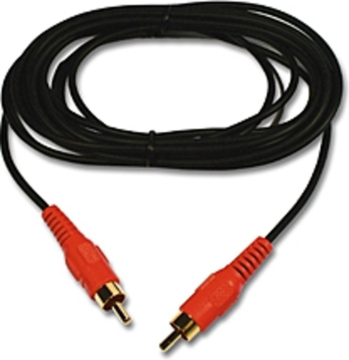 Belkin Phono to Phono Cable (Red), 1.5m 1.5m Zwart, Rood audio kabel