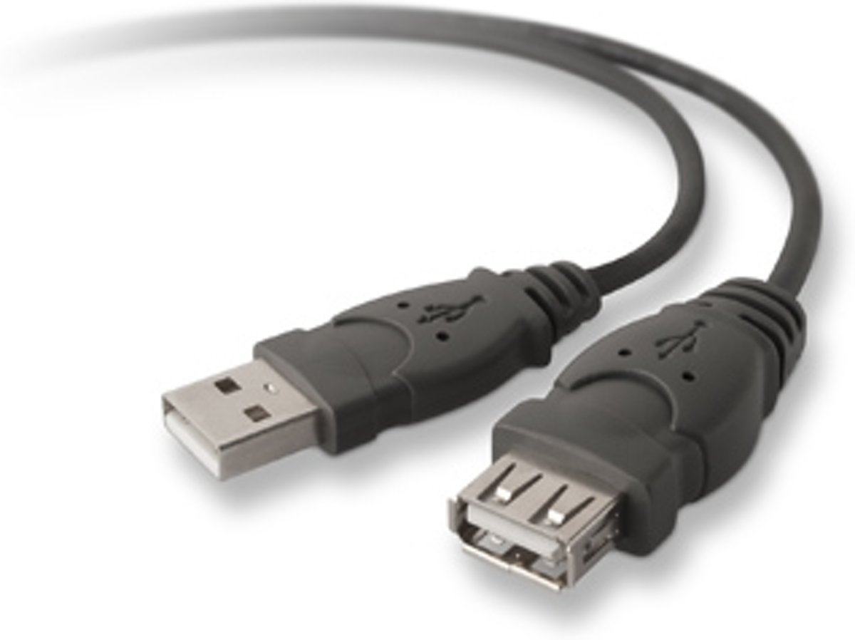 Belkin USB-Verlengkabel 3m - Donkergrijs