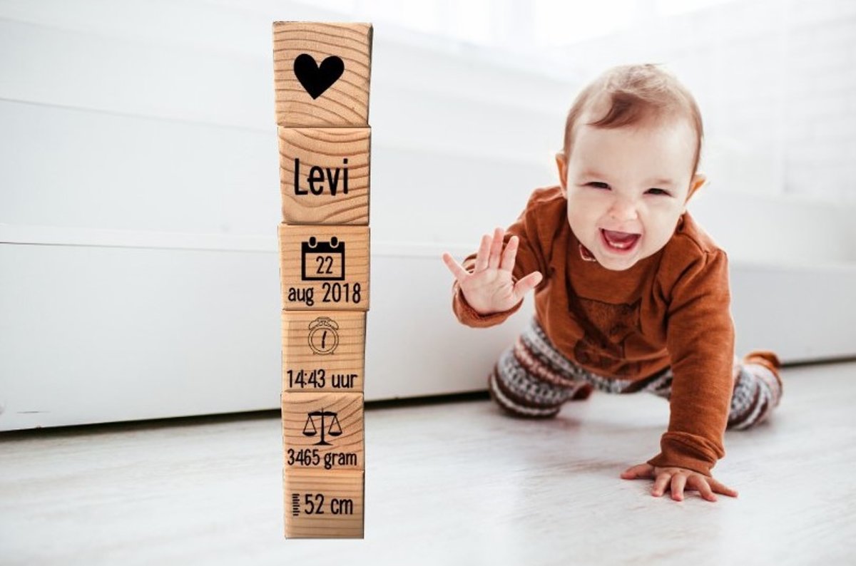 Geboorte blokken toren