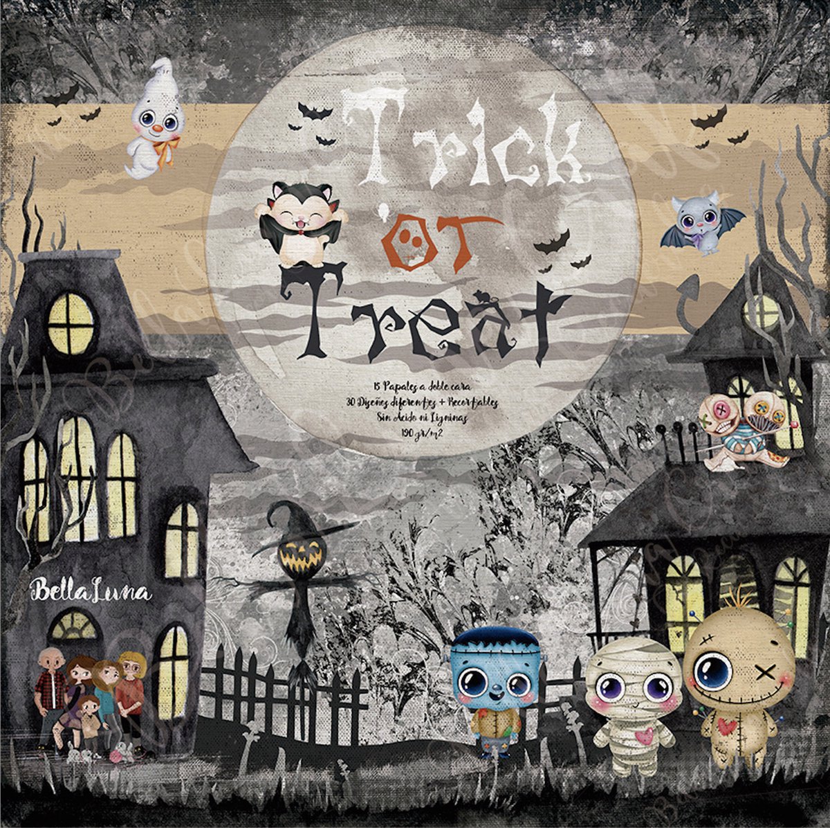 Trick or Treat 12x12 Inch Collection Pack (BLC-0010)