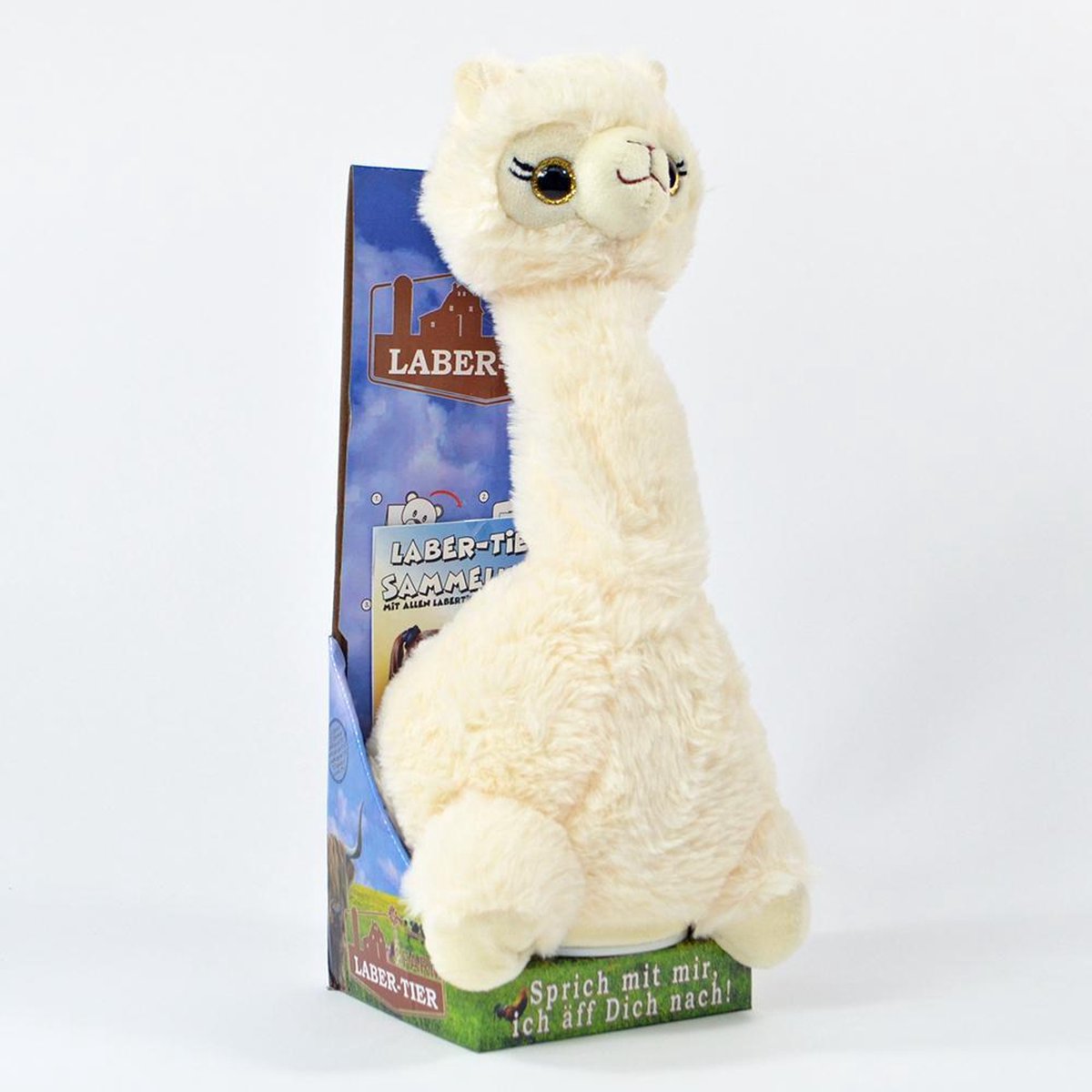 Interactieve - pratende knuffel - Dansende en pratende Lama pluche 32cm