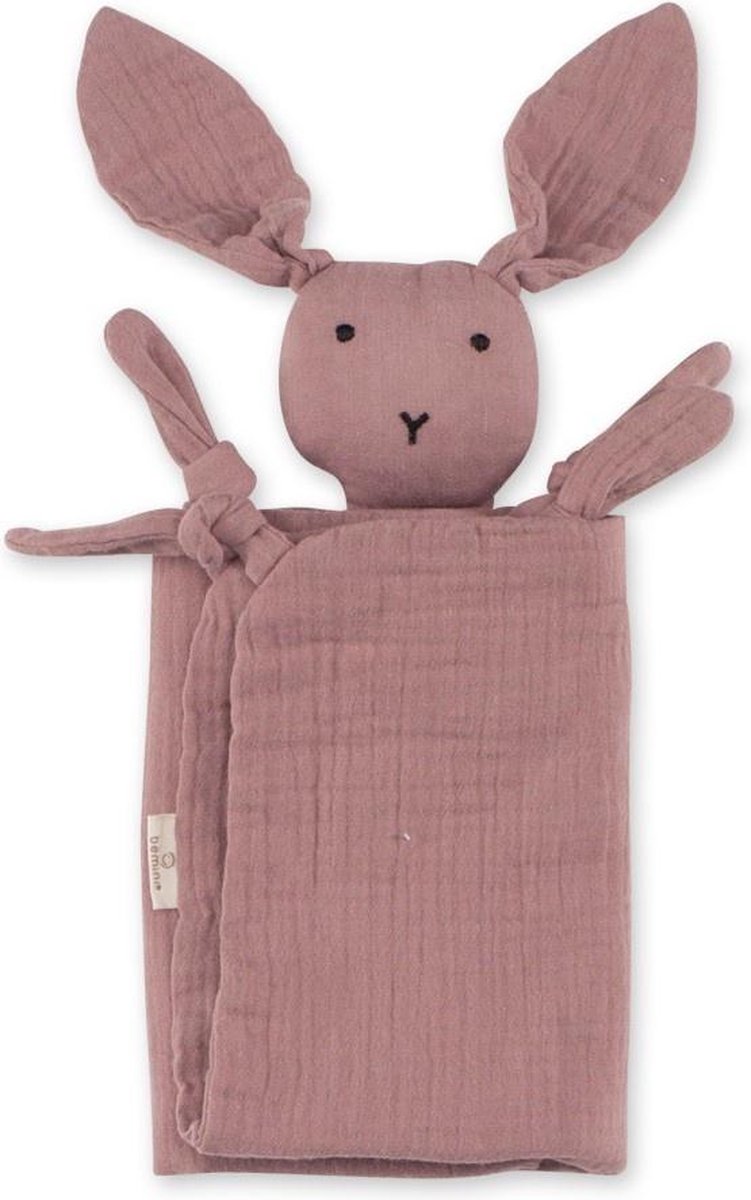 Bemini Knuffeldoekje bunny ginger 70 x 70cm Roze