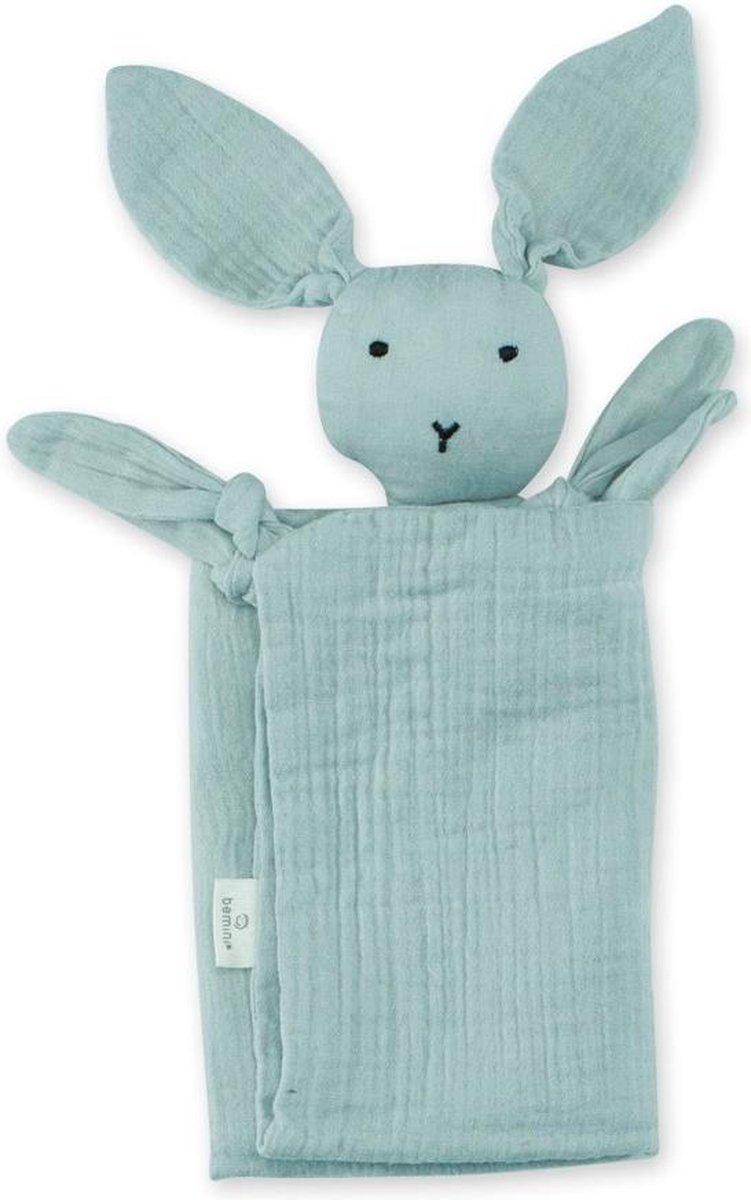 Bemini Knuffeldoekje bunny mint 70 x 70cm Mint