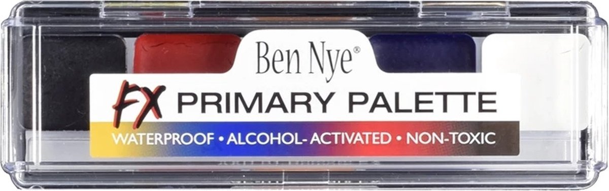 Ben Nye Alcohol Activated Primary FX Palette