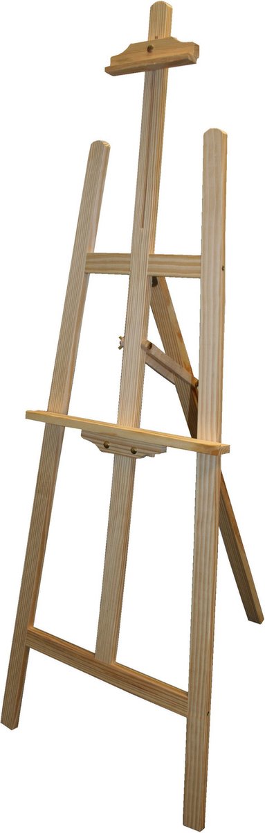 Houten schilders doeken ezel standaard staand model 140 cm