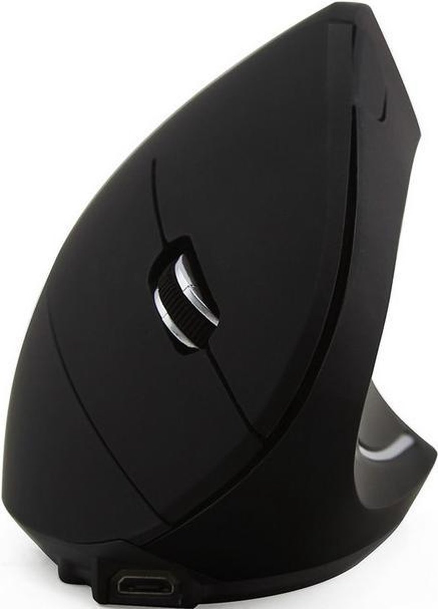 Ergonomische verticale muis. Ergonomisch, oplaadbaar, draadloos met deze muis! Plug & Play. Geschikt voor Windows & MacOS. DPI instelbaar tot 1600! Verkrijgbaar voor links én rechtshandigen. RECHTER Versie!