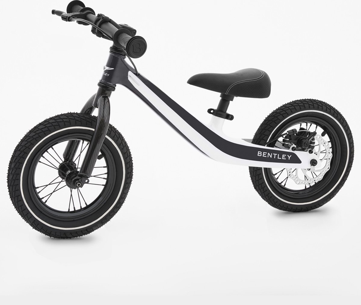 Bentley Balance Bike - dual colour Black-white