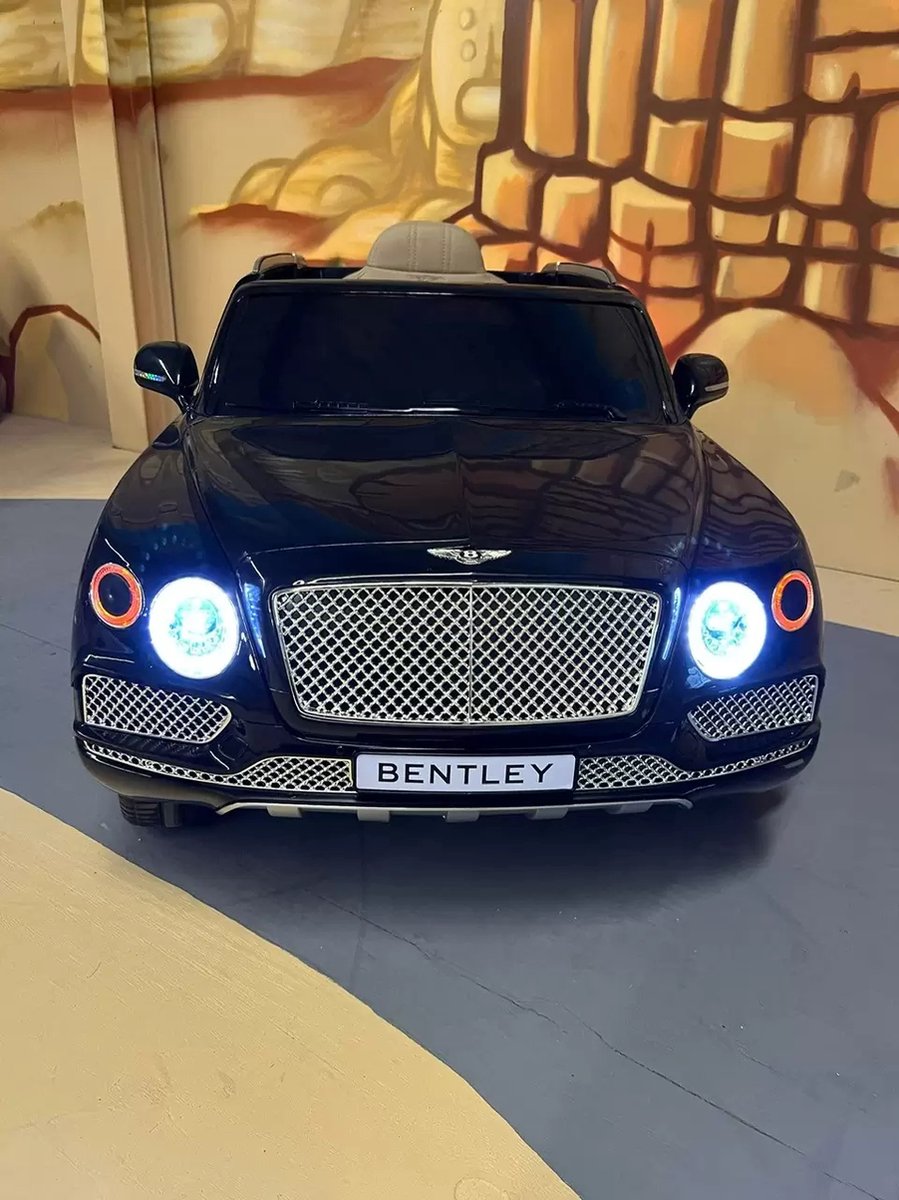 Kars Toys - Bentley Bentayga - Elektrische Kinderauto - met Afstandsbediening - Zwart