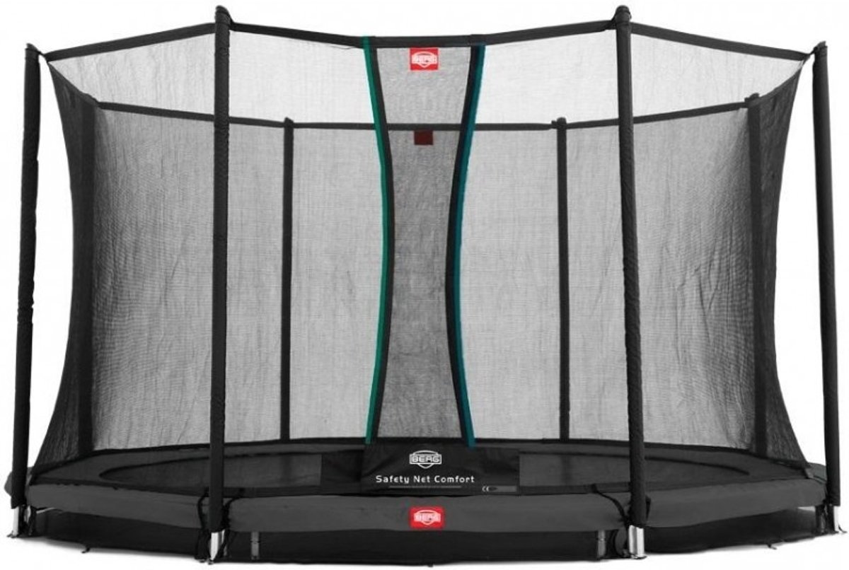 Berg Trampoline Inground Favorit Met Net 380 Cm Grijs