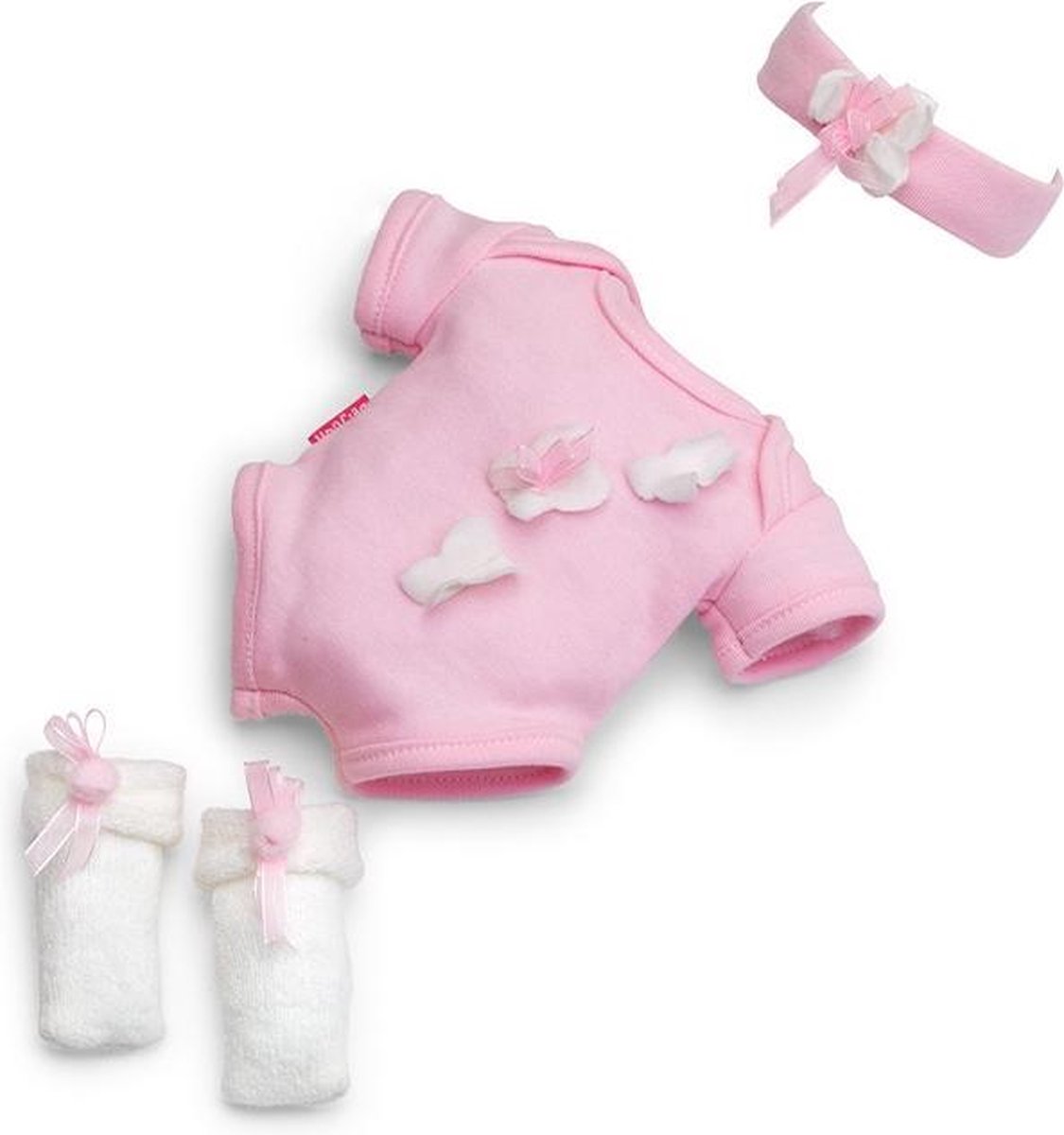 Berjuan Babypop-accesoire Pyjama Meisjes 38 Cm Pe Roze