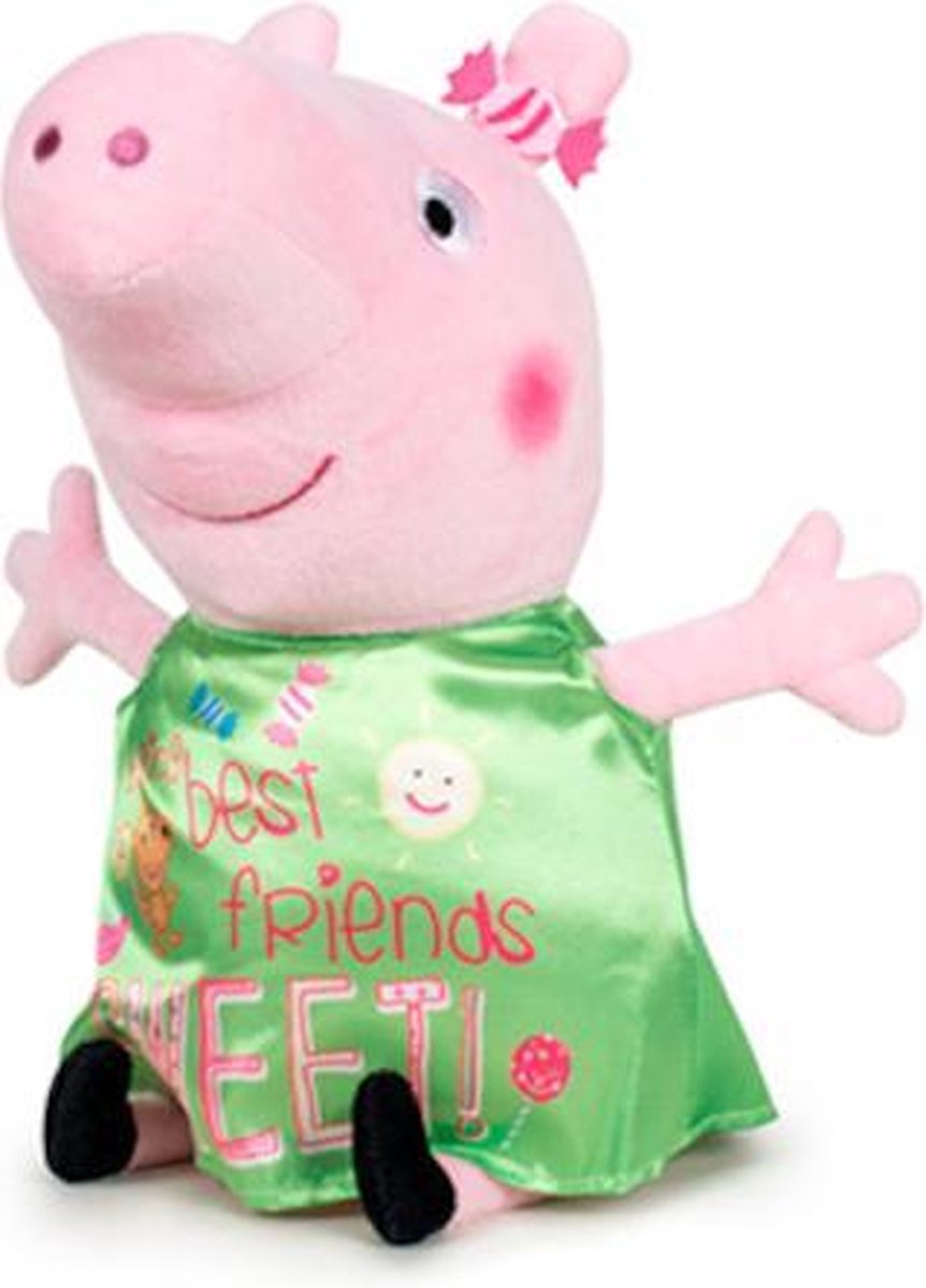 Berjuan Knuffel Peppa Pig Junior 20 Cm Pluche Groen