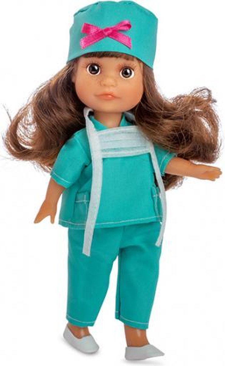 tienerpop Luci dokter meisjes 22 cm vinyl groen/wit