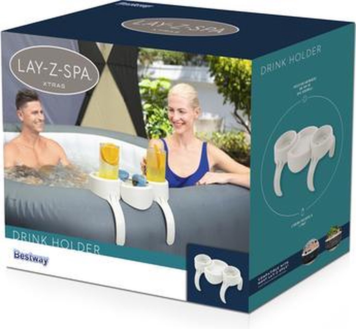 LAY Z spa DRINKHOUDER