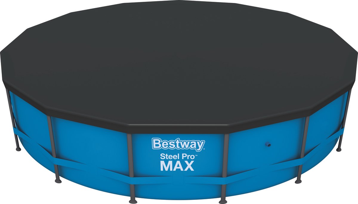 Bestway Afdekzeil Flowclear rond zwembad frame Ø 457 cm