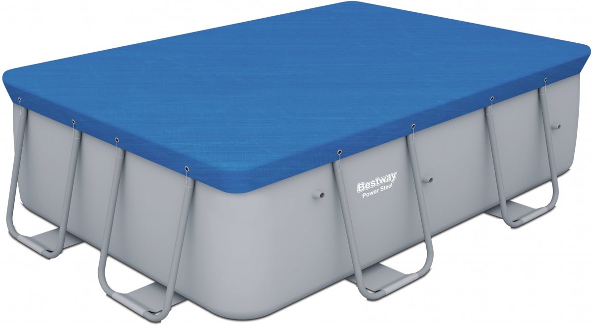 Bestway Afdekzeil Mistral Rectangular Blauw 265 X 179 Cm