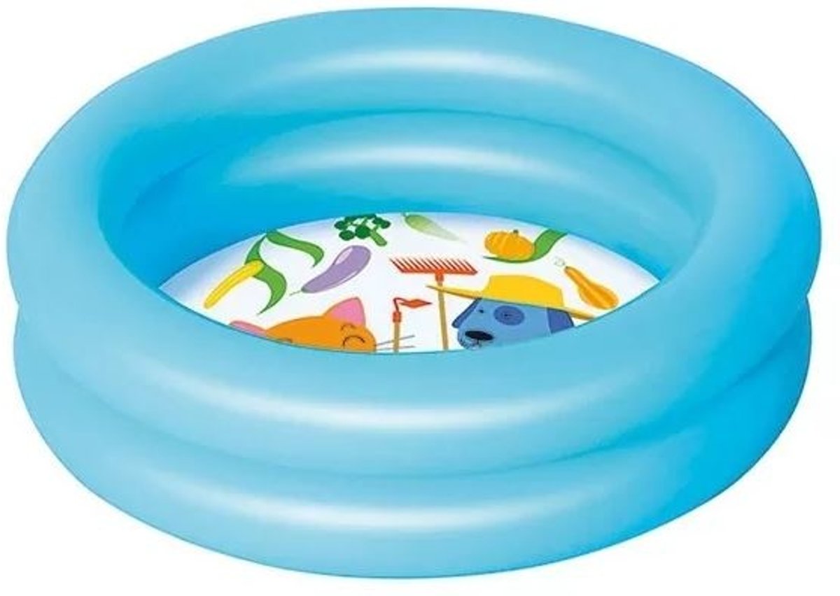 Bestway Babybad Kiddie Met Tekening  61 Cm Blauw