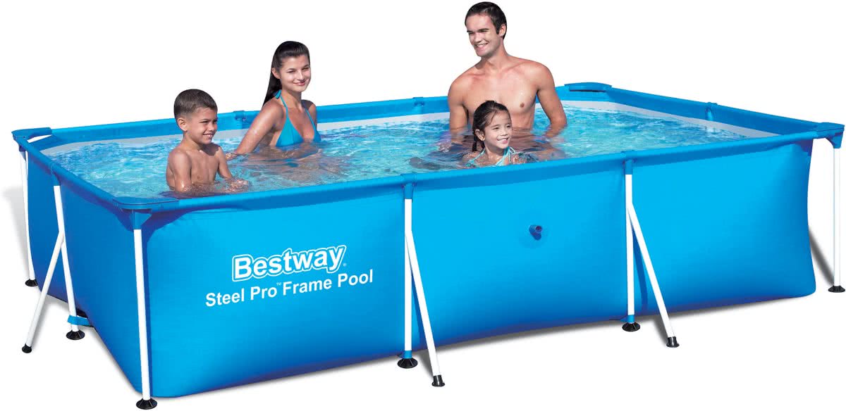 Bestway Deluxe Splash Frame Pool 300x201x66 cm - Zwembad