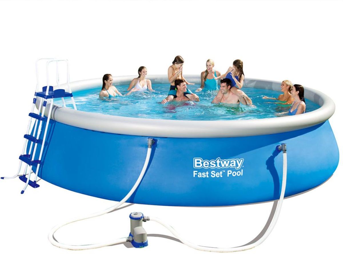 Bestway Fast Set Pool Zwembad - 549 x 122 cm