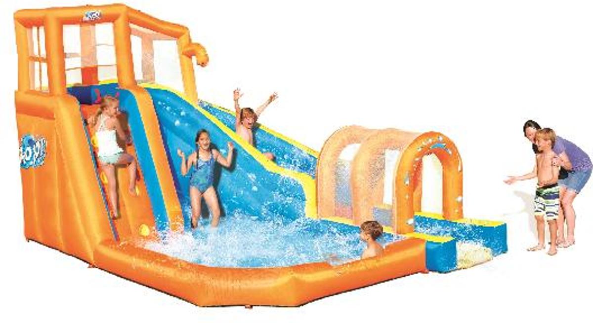 Bestway H2OGO! waterpark hurricane tunnel blast glijbaan