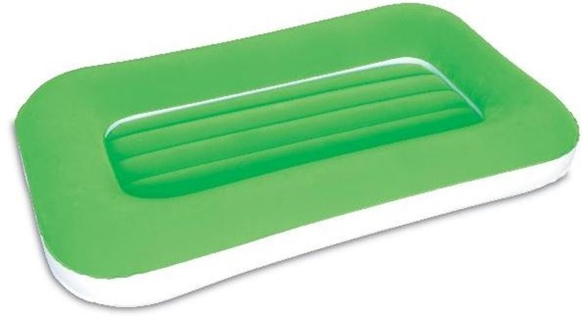 Bestway Kinderluchtbed Kiddie 132 X 76 X 20 Cm Groen