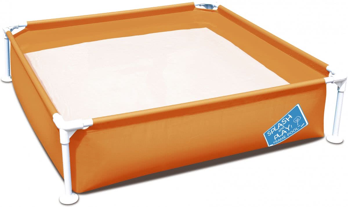 Bestway Kinderzwembad Oranje 122 X 122 X 31 Cm