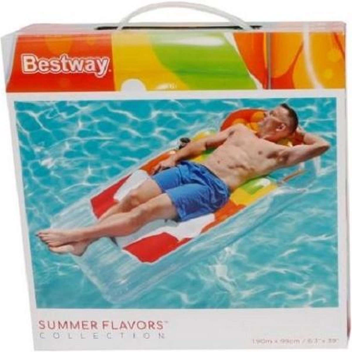 Bestway Luchtbed Cocktail 190 Cm Vinyl