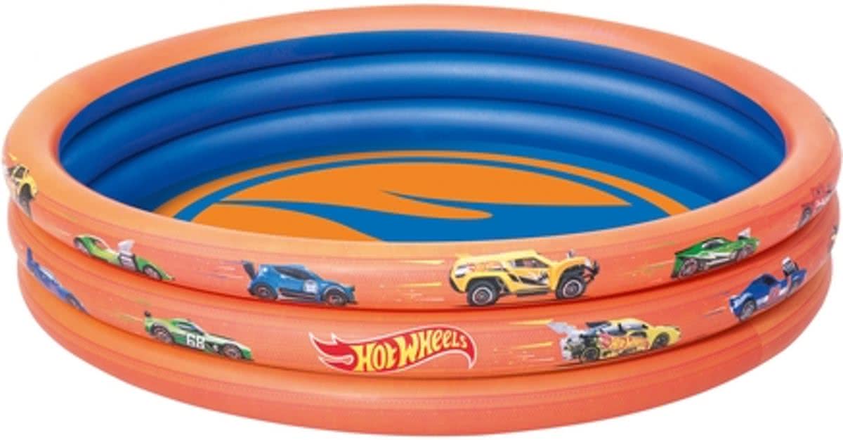 Bestway Opblaasbaar Kinderzwembad Hot Wheels - 122 x 25 cm