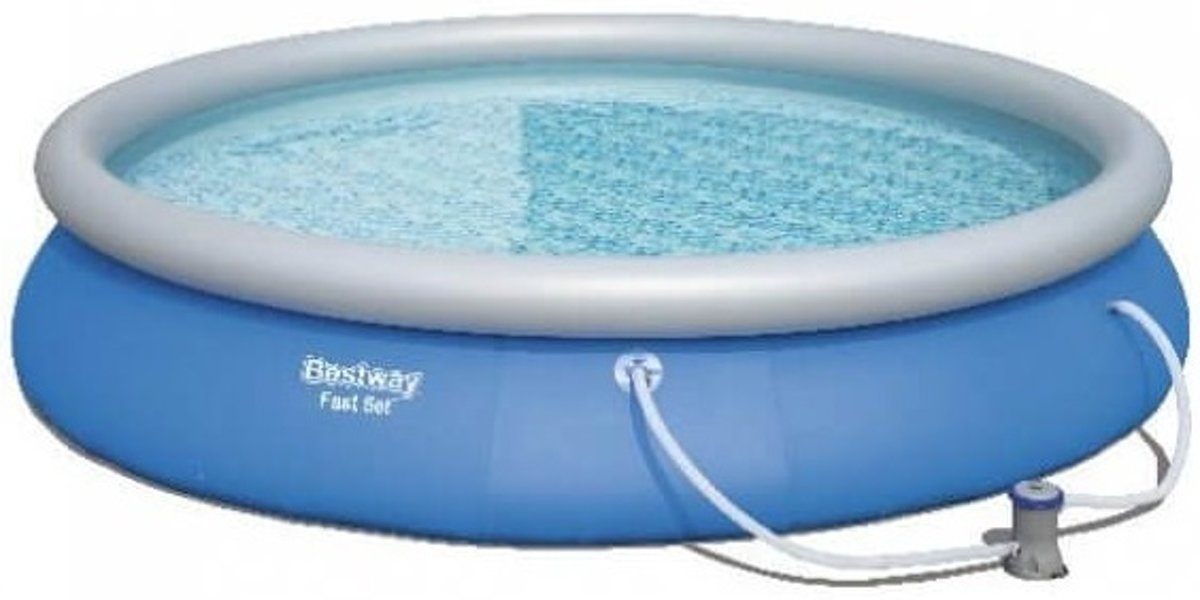 Bestway Opblaaszwembad Fast Met Filterpomp Rond 274 Cm Blauw