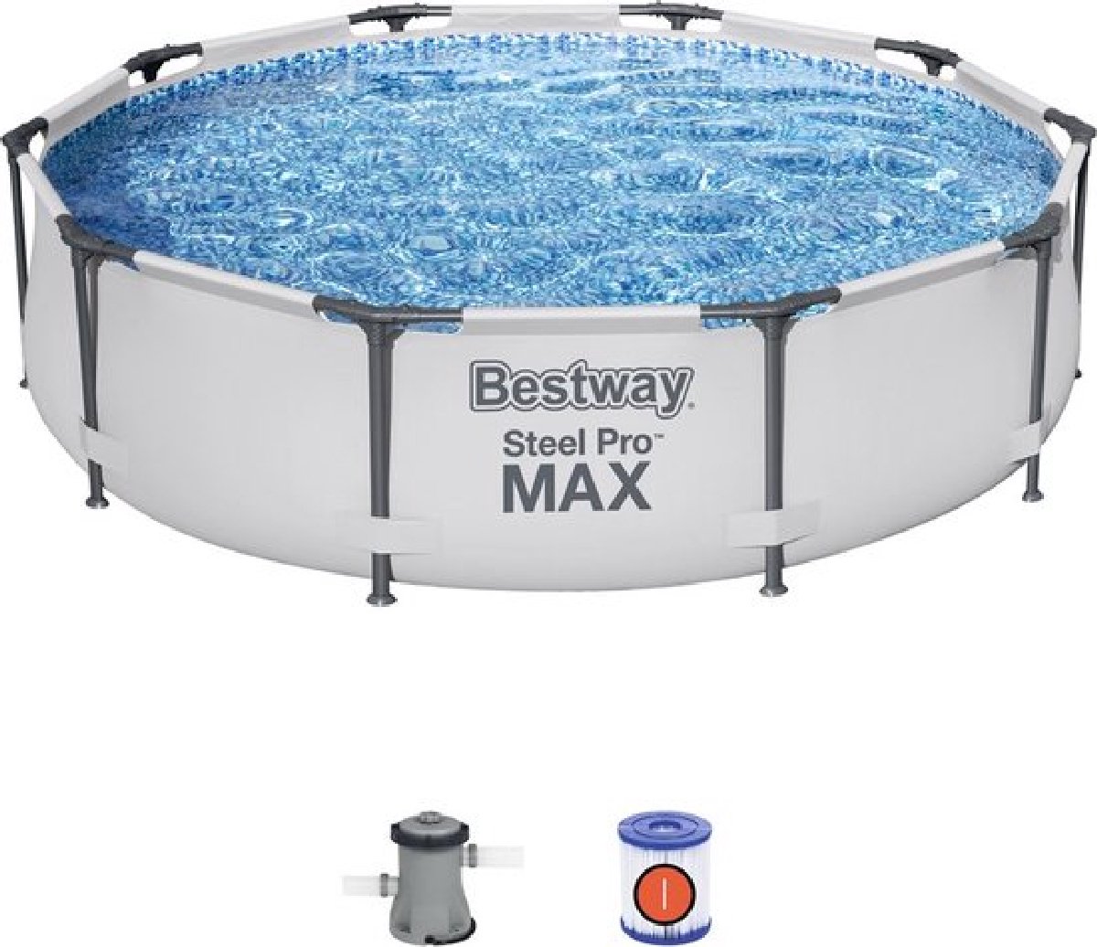 Bestway Steel Pro MAX Zwembad- 305 x 76cm