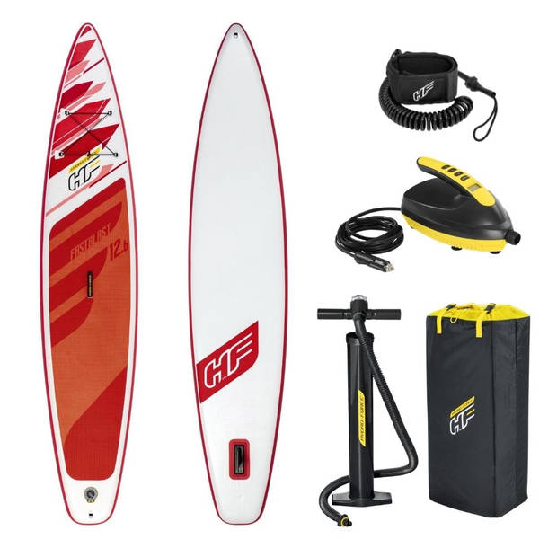 Bestway Sup Board - Hydro Force - Fastblast Tech Set en SUP Elektrische Luchtpomp 12V