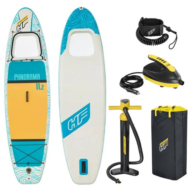 Bestway Sup Board - Hydro Force - Panorama Set en SUP Elektrische Luchtpomp 12V