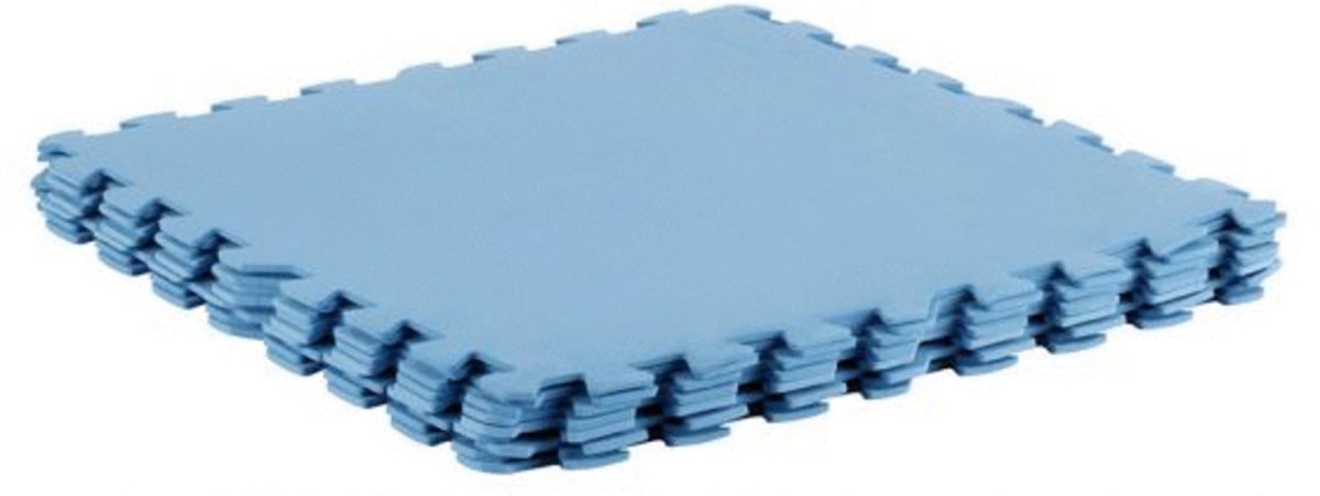 Bestway Zwembad Ondertegels - Grondzeilen - 50x50 cm Blauw 9 stuks