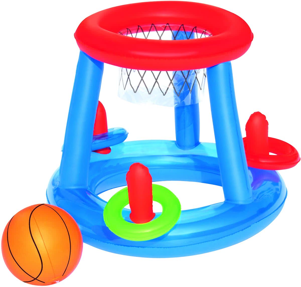 Opblaasbaar Basketbal/Play Set