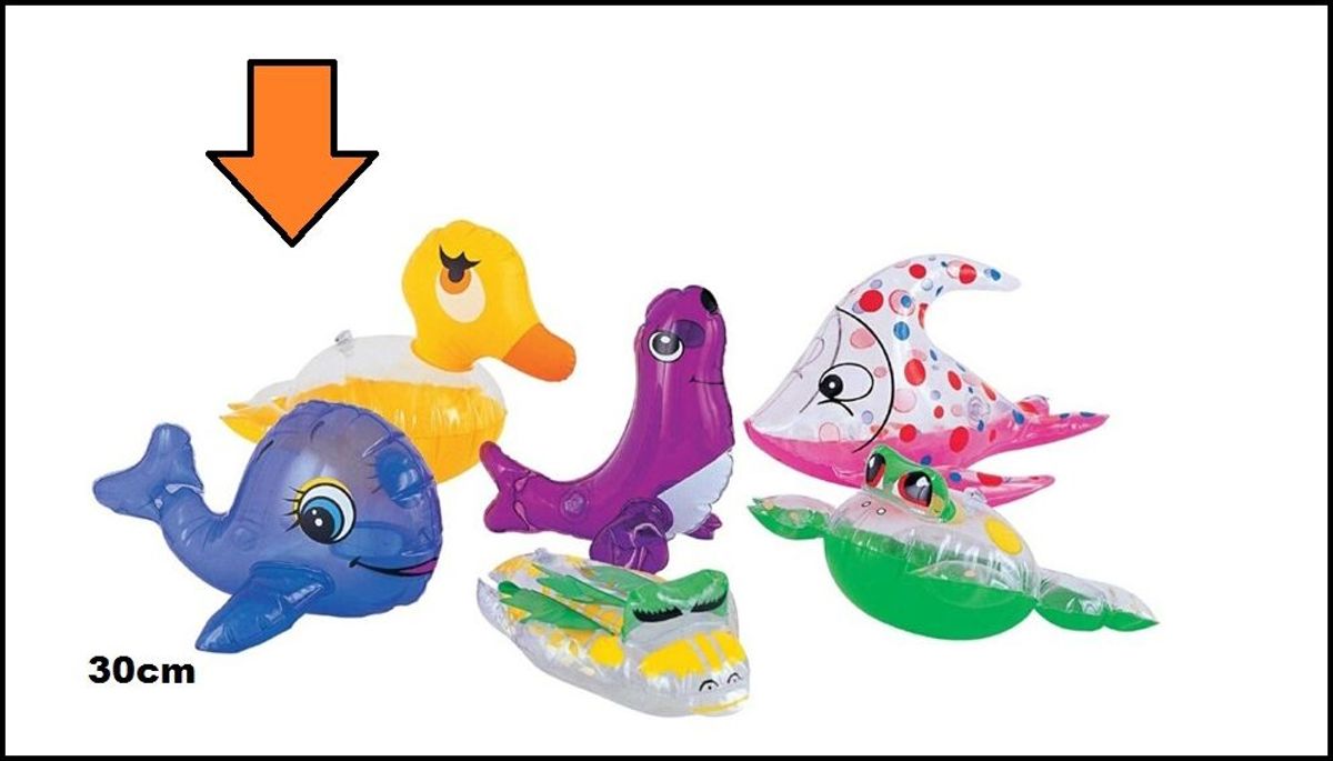 Splash and play badeend 30cm