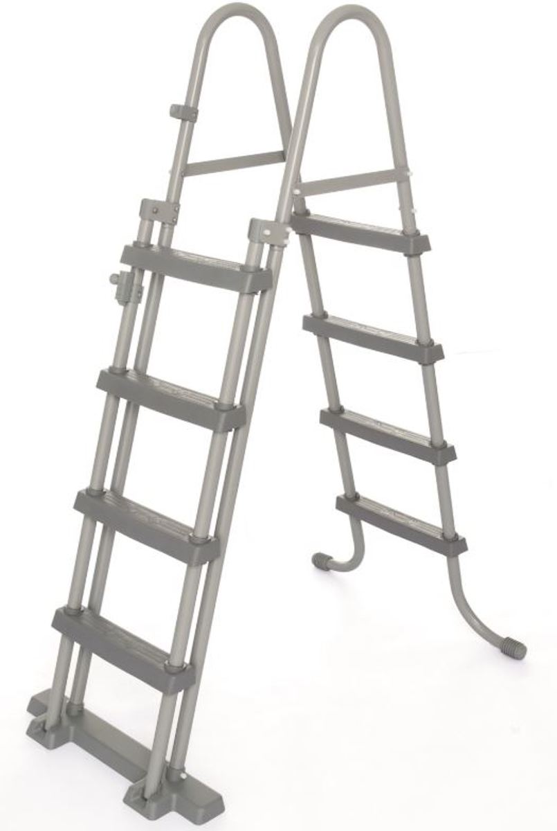   122cm hoog in metalen frame met kinderbeveiliging