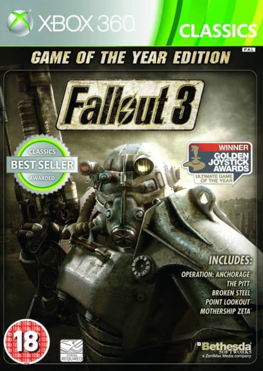 Fallout 3 Goty Xbox 360 Classic Eng