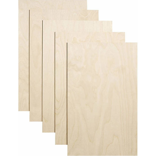 Betula Berken Multiplex 3 MM - A3 - 30 Stuks - 297 x 420 MM