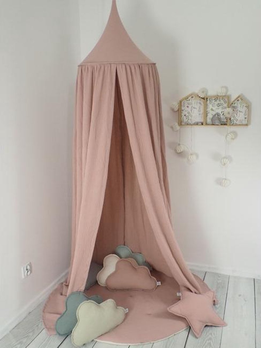 Betulli Speeltent + Speelkleed + Kussenset Dusty Pink