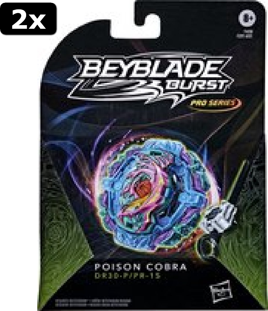 2x Beyblade Burst Pro Series Poison Cobra Starter Pack