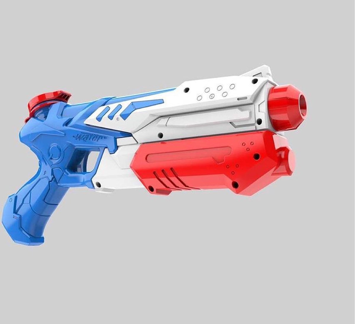 Waterpistool, merk BiLT Waterblaster in Rood-wit-blauw (1 stuks)