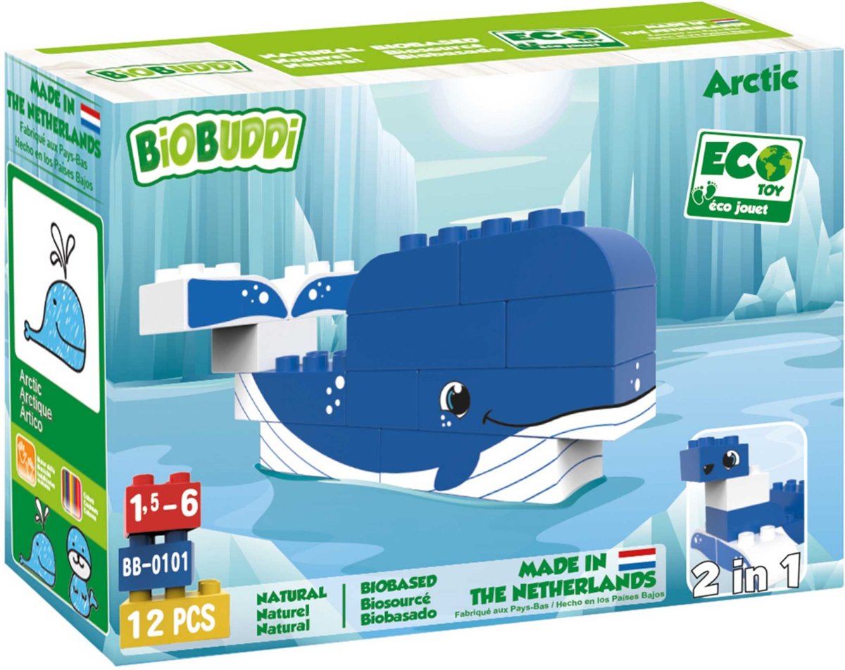 Biobuddi Bouwpakket Wildlife Arctic 12-delig (bb-0101)