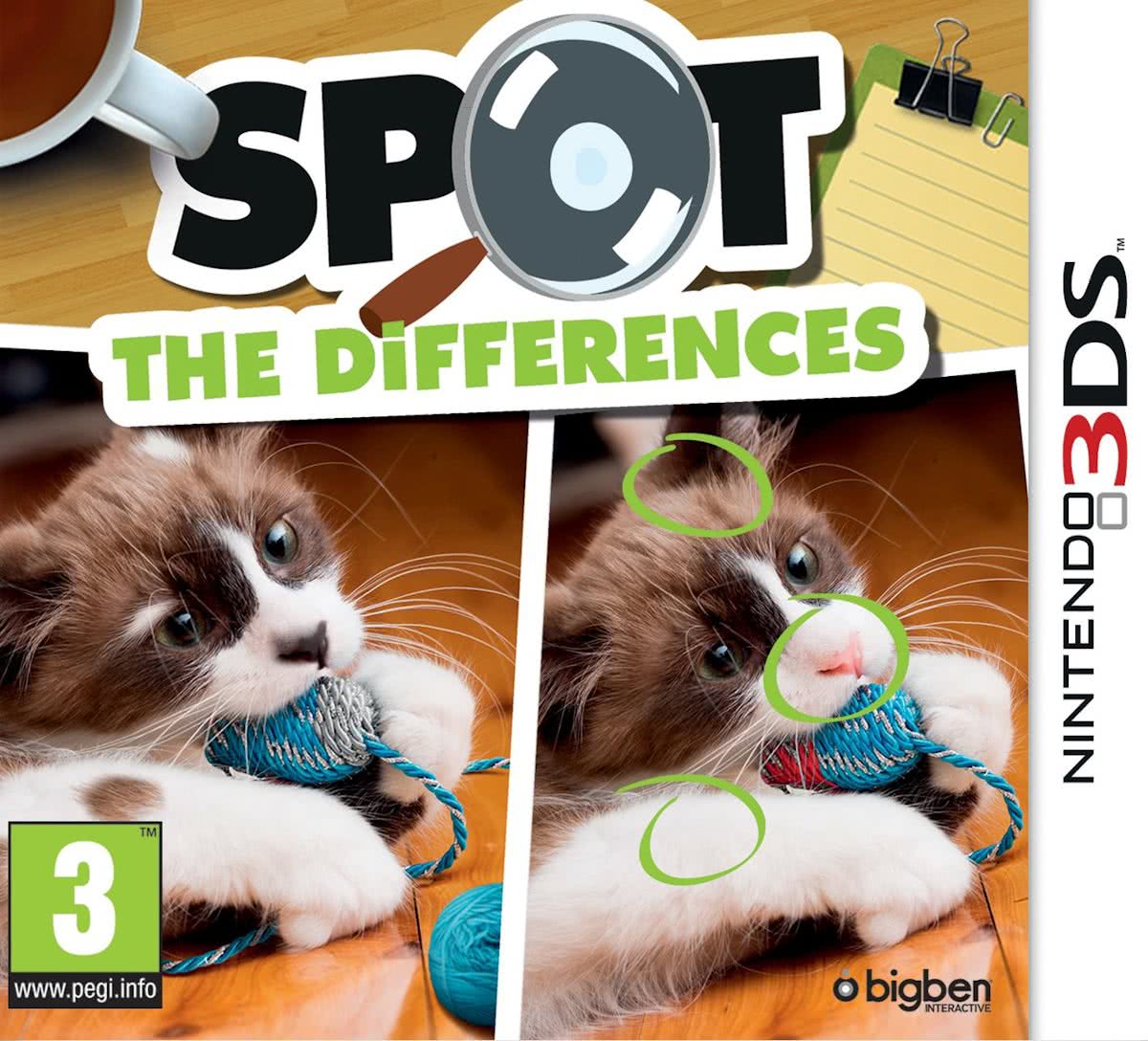 Spot The Differences - 2DS + 3DS