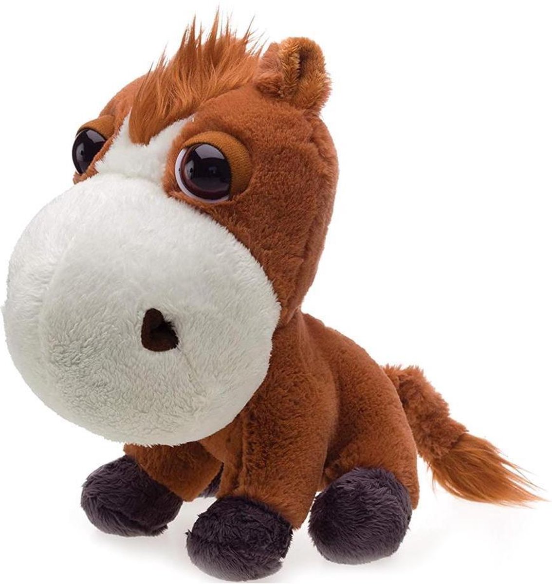   Knuffel pluche paard 22 cm