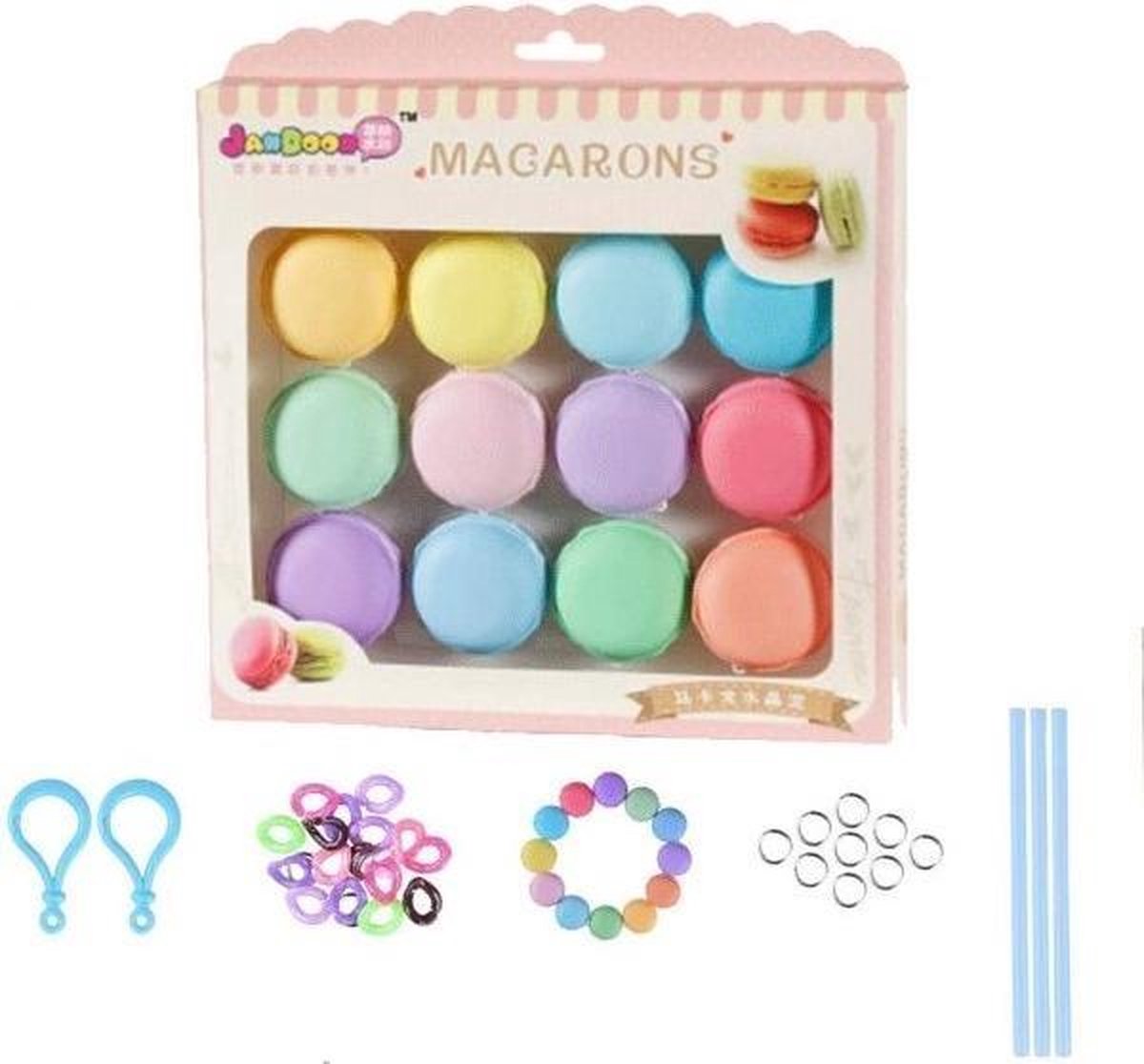 Educatief Spel Macarons Slime Kit Klei (12 pcs) (Refurbished A+)